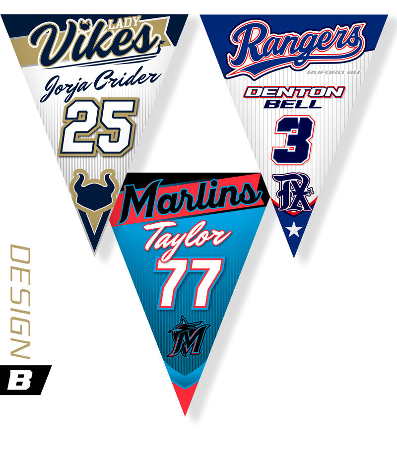 Pennants - Design B
