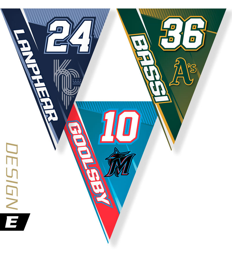 Pennants - Design E