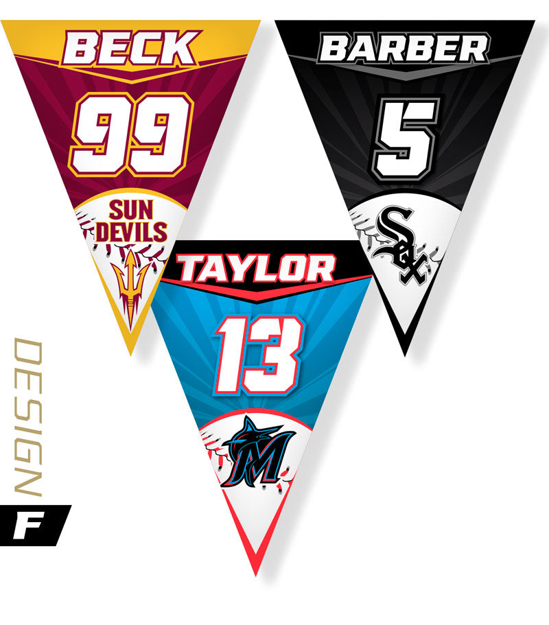 Pennants - Design F
